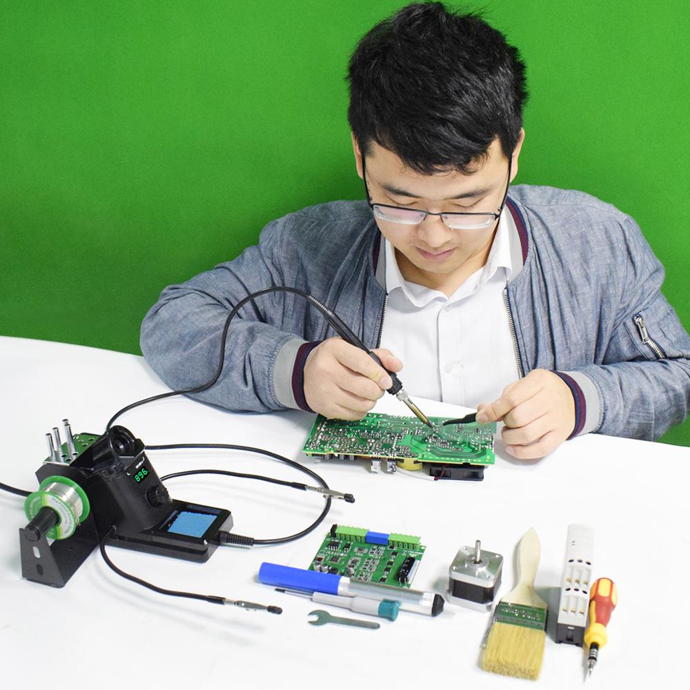 YIHUA 926 LED 60W Soldering Station PID Temperature Control Technology Fahrenheit & Centigrad 896°F/ 480°C for PCB / SMD / SMT