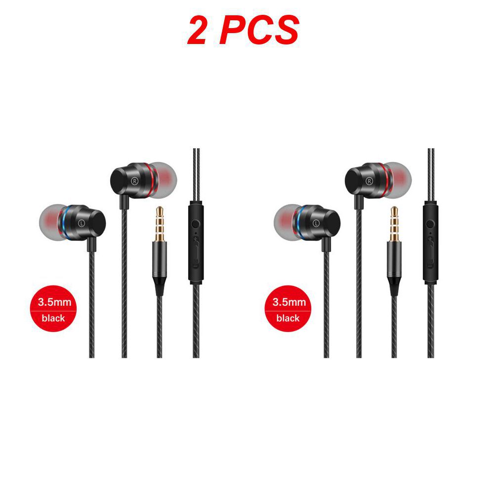 X6 Metalen Koptelefoon Bass Ruisonderdrukking Koptelefoon Sport Headset Auriculare MP3 Computer Koptelefoon Bedrade Koptelefoon: Paars