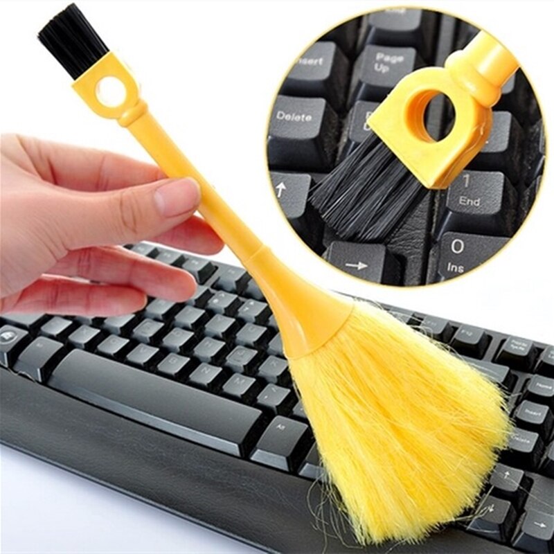 Computer Keyboard Dust Brush Dusting Brush Mini Duster Remover Cleaning Product Supplie Home Office Cleaner