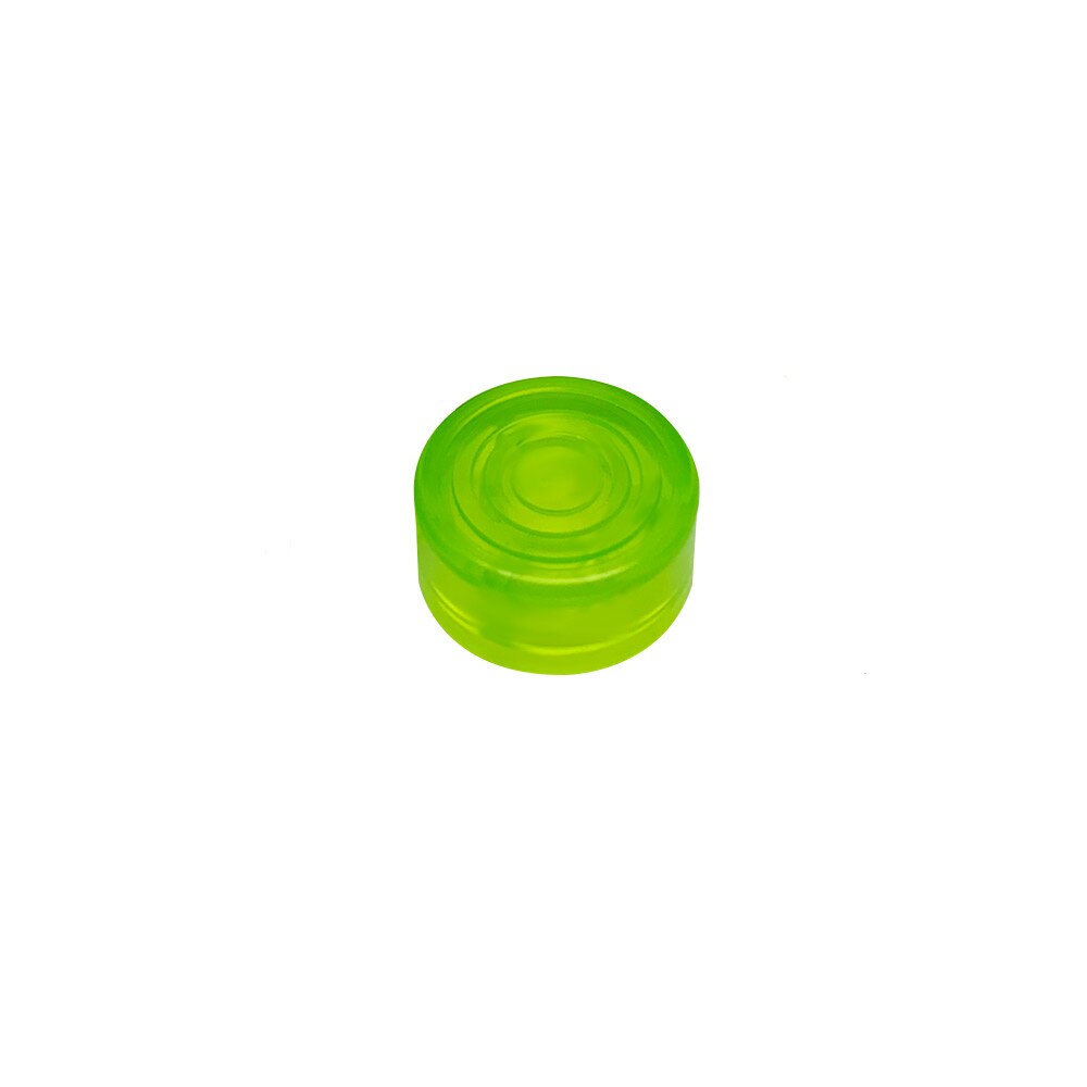 Interruptor de Pedal de efectos de guitarra eléctrica, tapa de plástico, Protector de botón, parachoques: Light Green