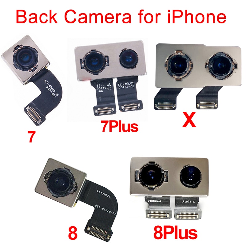 Grote Camera Rear Camera Back Camera Module Flex Kabel Vervanging Deel Voor iPhone 6 6 Plus 6 S 6 S plus 7 7 Plus 8 X XS MAX