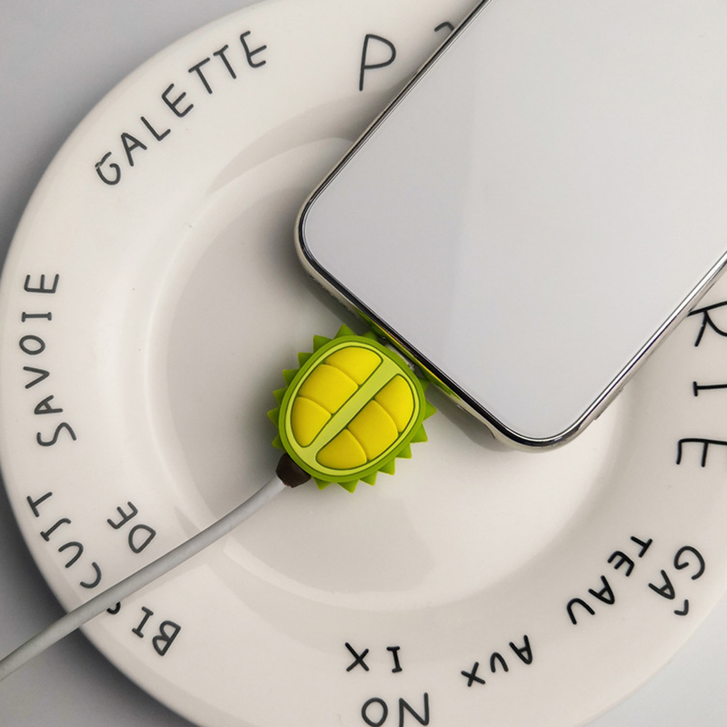 Cartoon Cable Protector Cute Charger Protector Cable Winder Organizer Data Line Protective Cover For