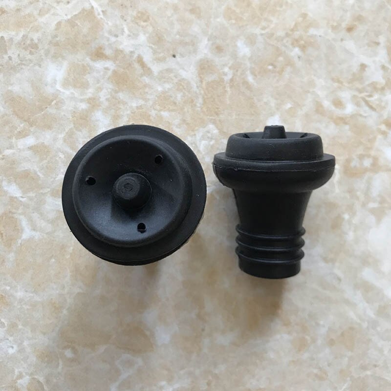 2Pcs Vacuum Suction Vacuum Pump Preserver Stoppers Bar Accessories Rubber Wine Pump Sealer Wine Stopper Wine Drinks Bottle Hat