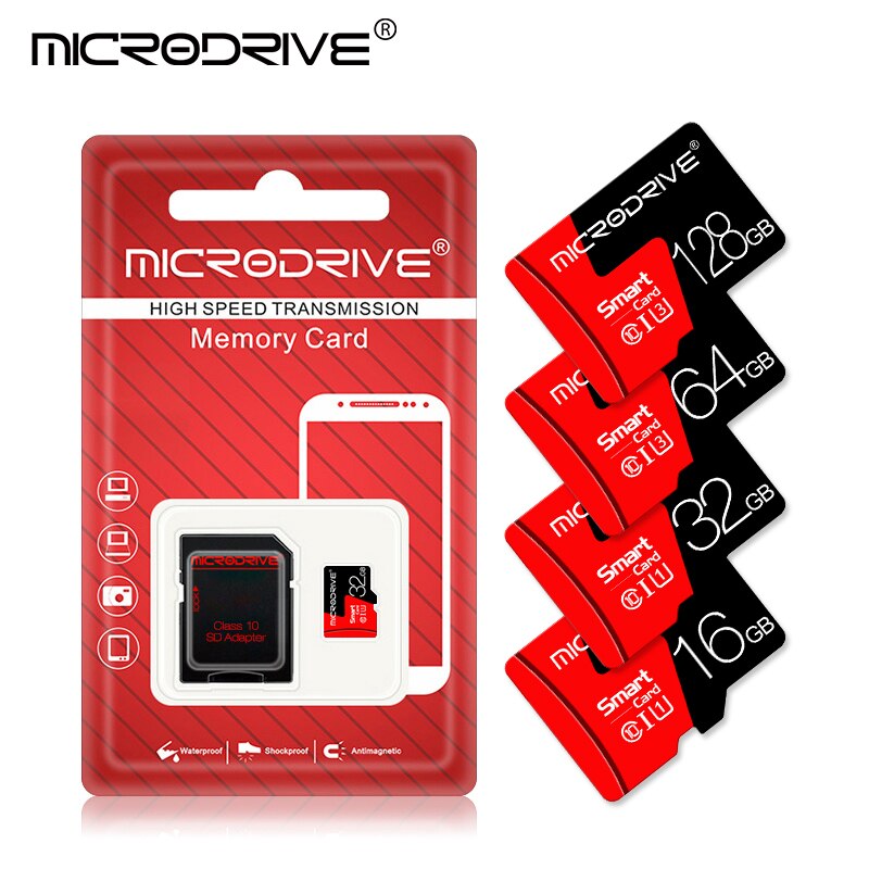 Micro sd card 64GB 128GB class 10 memory card 8GB 16GB 32GB tarjeta microsd 32gb mini TF card flash drive Free adapter for phone