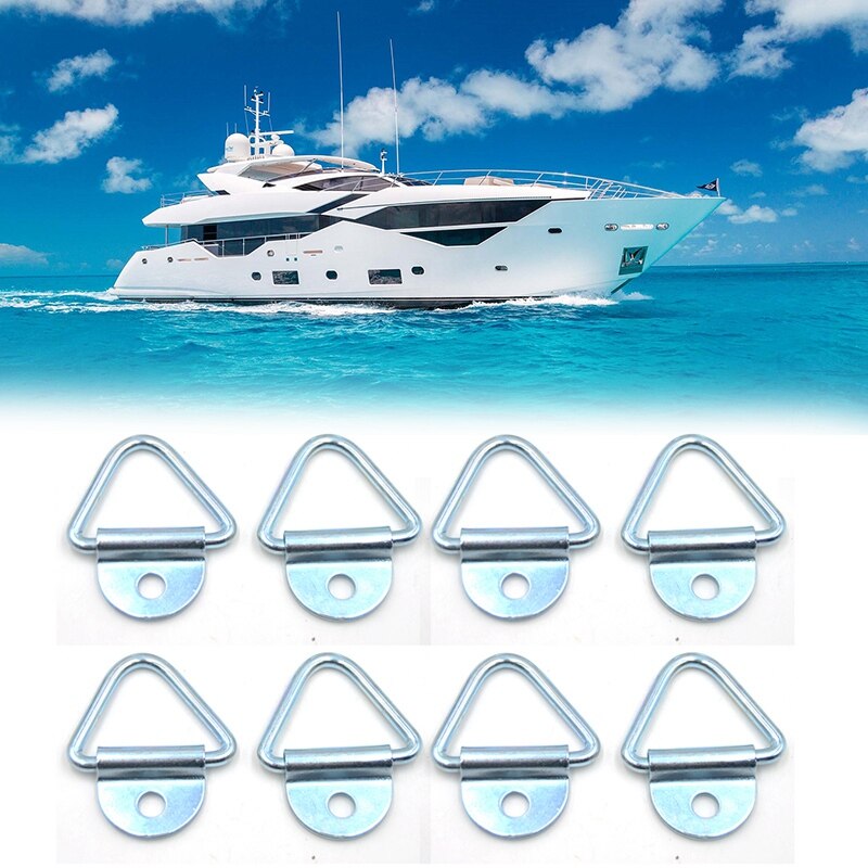 Amarre el anillo de amarre de Zinc plateado ancla para camión remolque para Van barco caja de caballos