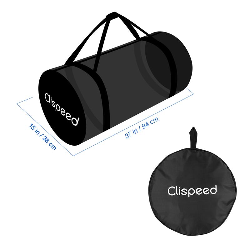 Clispeed 1PC Mesh Duffle Bag Lightweight Portable Large Collapsible Pool Bag Storage Bags for Travelling Beach Sports Gears