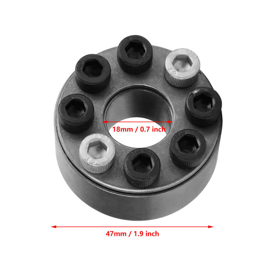 Shrink Disk Z2 Keyless Shaft Bushing Locking Device 18mm ID 47mm OD Sturdy