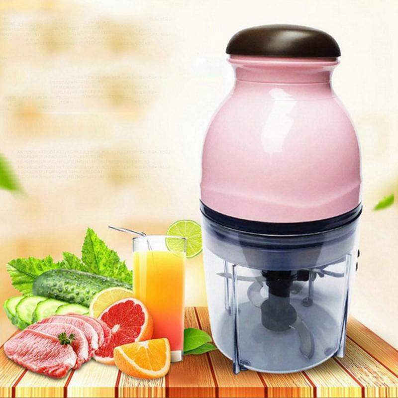 Mini Electric Meat Grinder Food Processor Vegetable Fruit Chopper 600ml Personal Mixer Food Processor Chopper