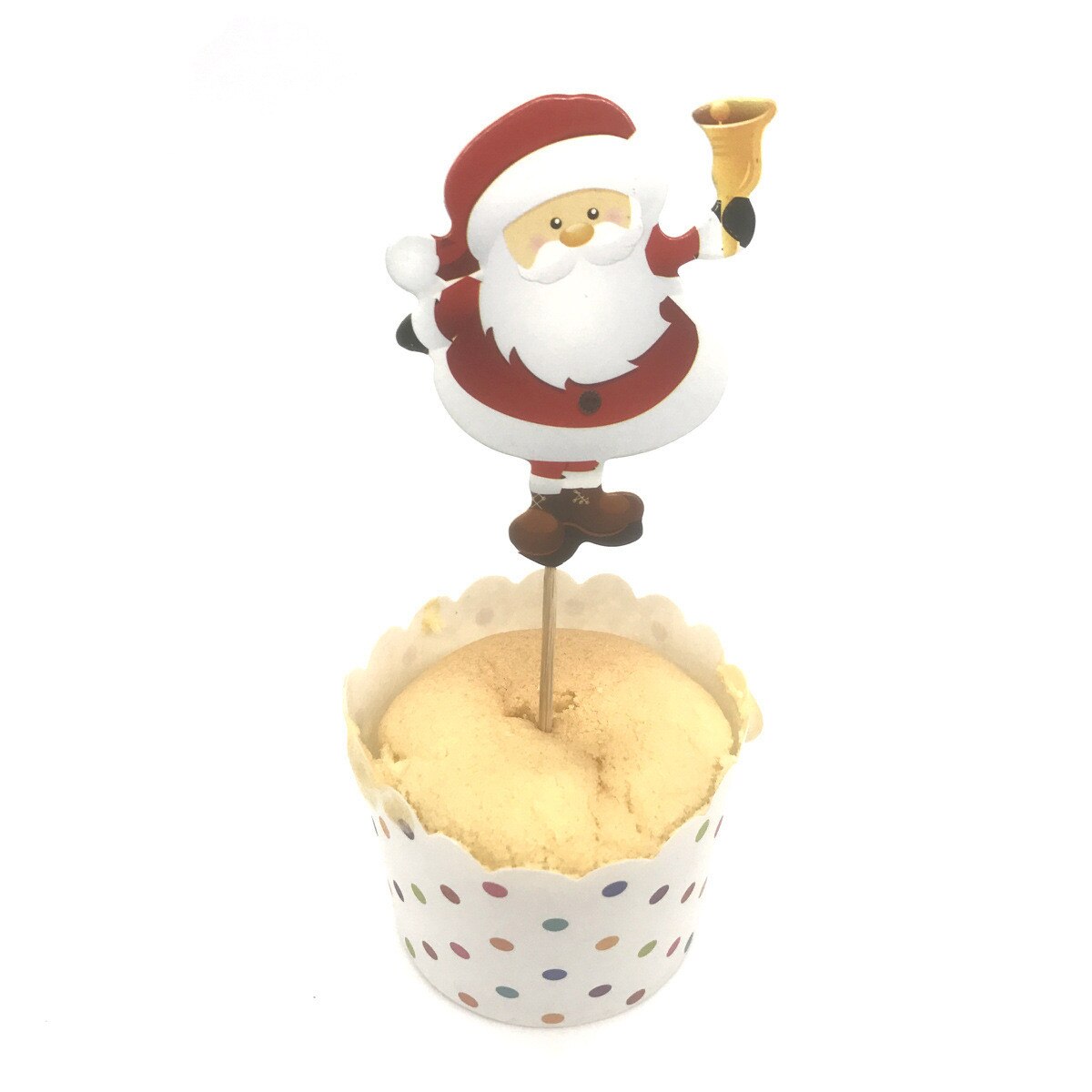 Christmas Cupcake Cake Toppers Cake Insert Flags for Party Baking Photograph Cake decorating tool use for festival#1975
