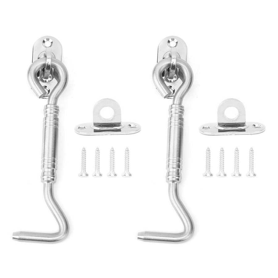 European Style Window Latch Thicken Stainless Steel Door Window Hook Holder Hardware Fittings