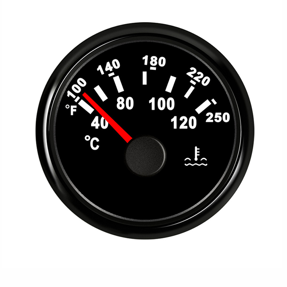 Digital Temperature Gauge Car Thermometer 52mm Mini Water Temp Meter Indicator Car Boat With Back light 40~120 Celsius
