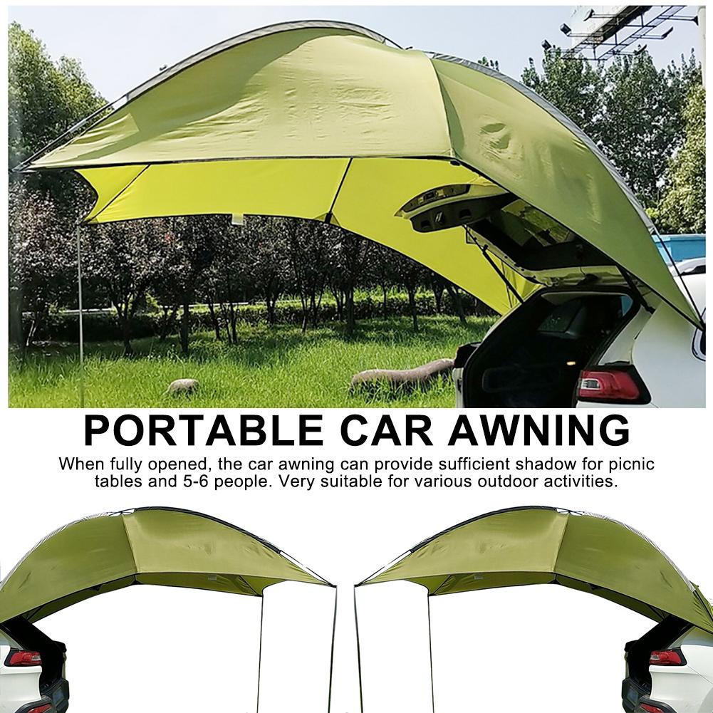 Auto Luifel Waterdicht Tent Schaduw Ultralight Luifel Luifel Zonnescherm Outdoor Camping Tent Voor Auto Suv Mpv Vrachtwagens Hatchbacks