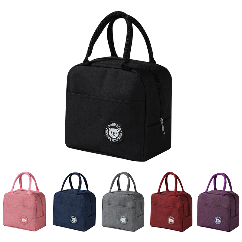 Lunchbox Tasche Eis beutel Bento Kasten Lebensmittel behälter Isolierung Paket thermische Lebensmittel Picknick Taschen Beutel für Mädchen freundlicher