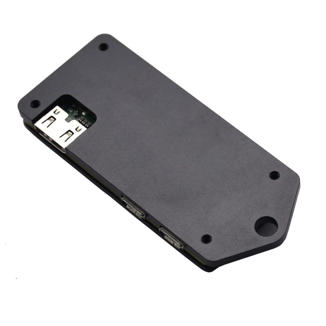 Modiker 1Pc ultradunne ZV2 CNC Aluminium Beschermhoes met Schroevendraaier voor Raspberry Pi Zero/W -zwart