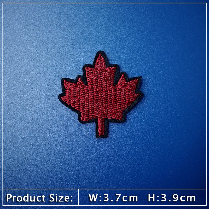 Bril Vliegtuigen Liefdesbriefje Patches Kleden Borduurapplicatie Naaibenodigdheden Decoratieve badges Canada Esdoornbladeren Bliksem: Brass