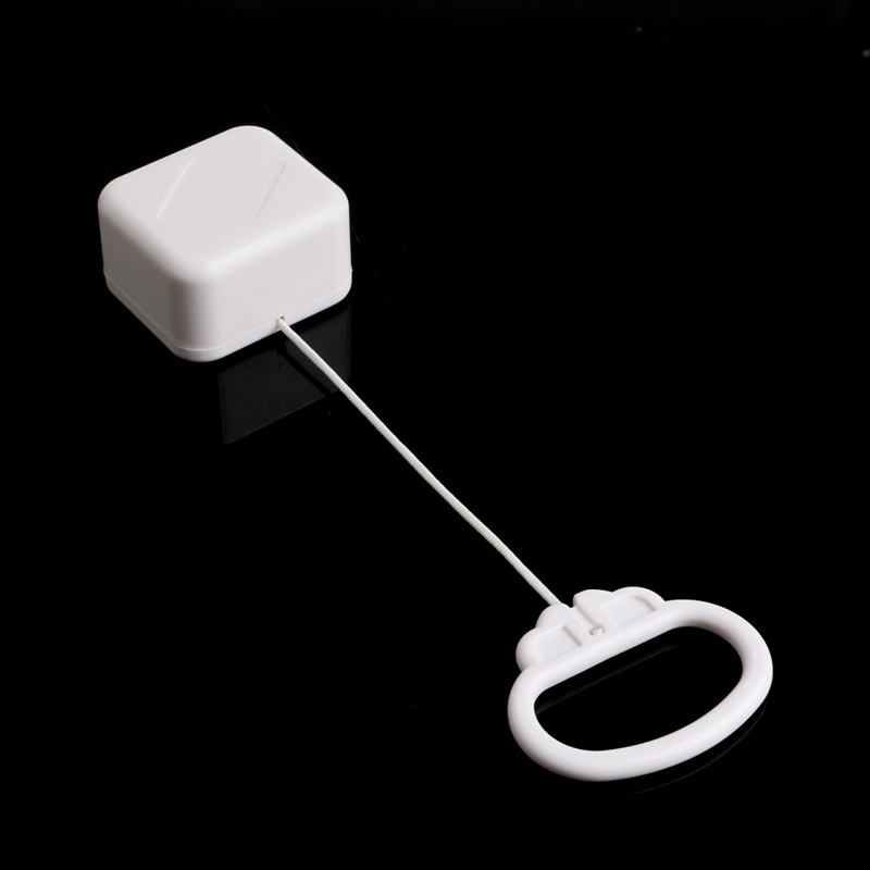 Pull String Cord Music Box White Baby Bed Bell Kids Toy Random Songs