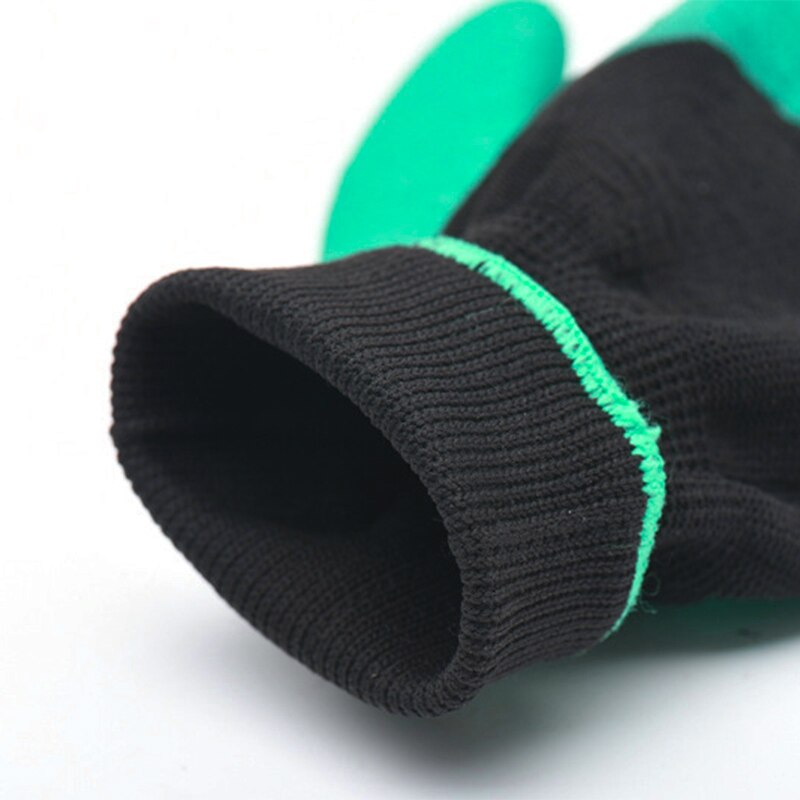 4 Hand Claw Tuin Rubberen Handschoenen Tuinieren Graven Planten Duurzaam Waterdicht Nitril Werken Handschoen Outdoor Gadgets