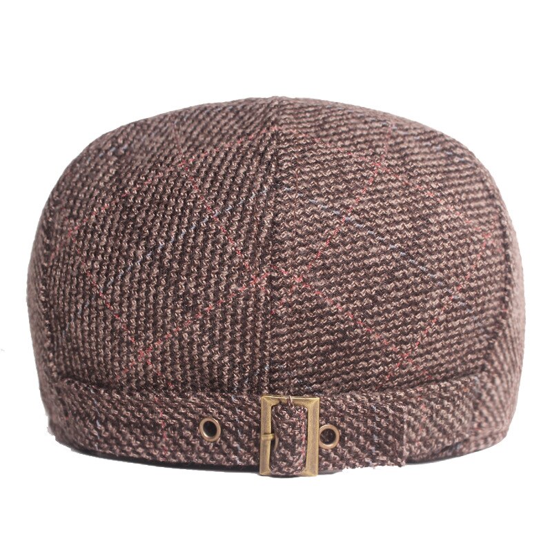 Moda berretto piatto uomo berretti cappelli per donna edera berretto piatto cappello da strillone cappello da suola tutto'aperto testa invernale visiere retrò cappelli Casquette Boina