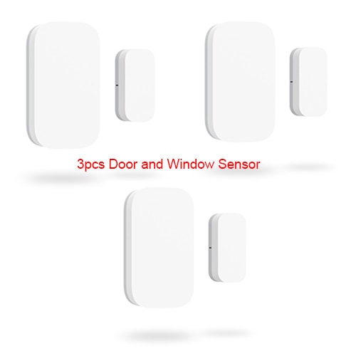 Xiaomi AQARA Smart Home Kits Gateway Hub Door Window Shock Sensor Body Sensor Wireless Switch Water Sensor for Apple Homekit: 3pcs door sensor