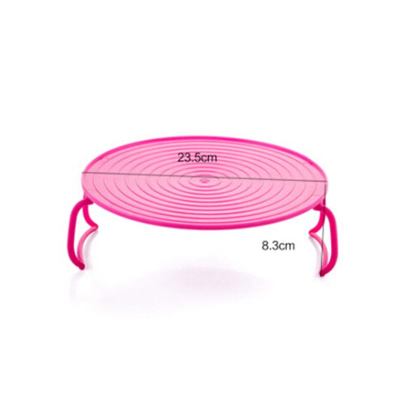 Se puede calentar en horno microonda bandeja para cocción al vapor estante para comida tazones soporte estante de cocina organizador placa soporte herramienta accesorios de cocina