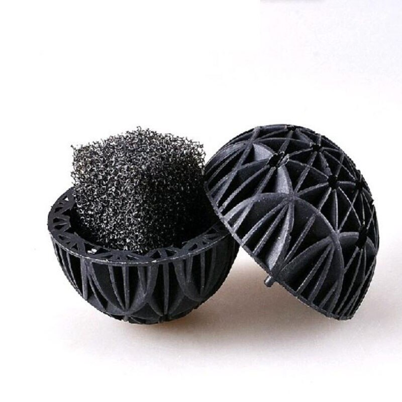 Bolas bioquímicas de 16mm para acuario, bolas bioquímicas para filtro de Acuario, accesorios para pecera, , 100 Uds.: Default Title