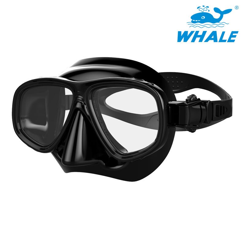Professionele Snorkeluitrusting Adult Duiken Masker Ergonomisch Siliconen Duikbril Dubbele Waterdichte Anti-Fog Duikbril: MK-401