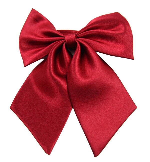 Donne Cravatta Rossa Farfalla delle Donne del Legame di Arco Nero Nodo della Ragazza Studente ben educati ragazza amata da altri Collo usura Cravatte a Nastro: A11