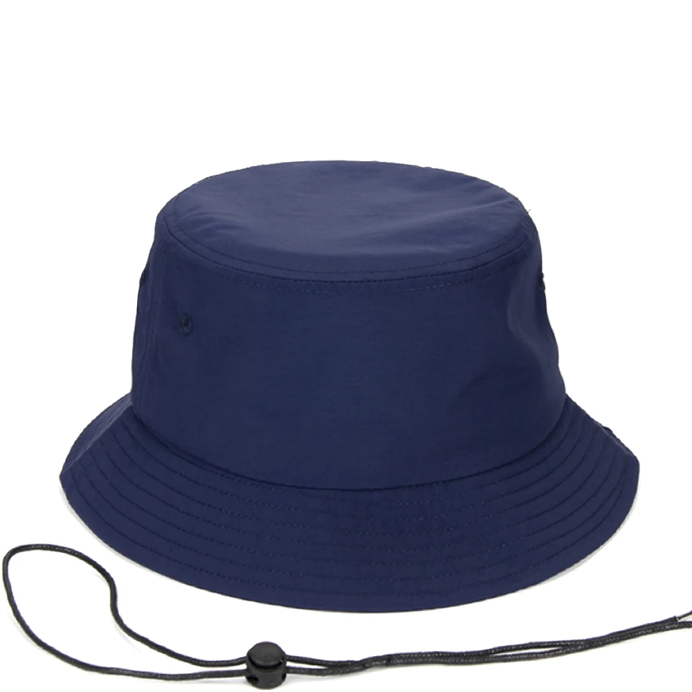 Sombreros de cubo impermeables a prueba de viento para hombres y mujeres, sombrero de lluvia ligero, xx-grande, senderismo, Camping, UV/UPF, 50 empaquetable: XS / Azul oscuro