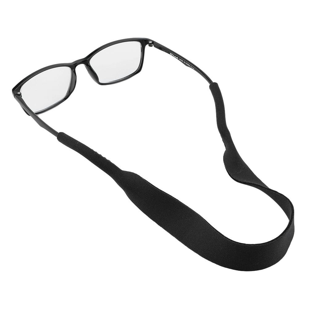 Brillenband - 40.8cm - Sportband Kordel - Anti-Brillen Lanyard Halter für Outdoor-Sportarten: Schwarz