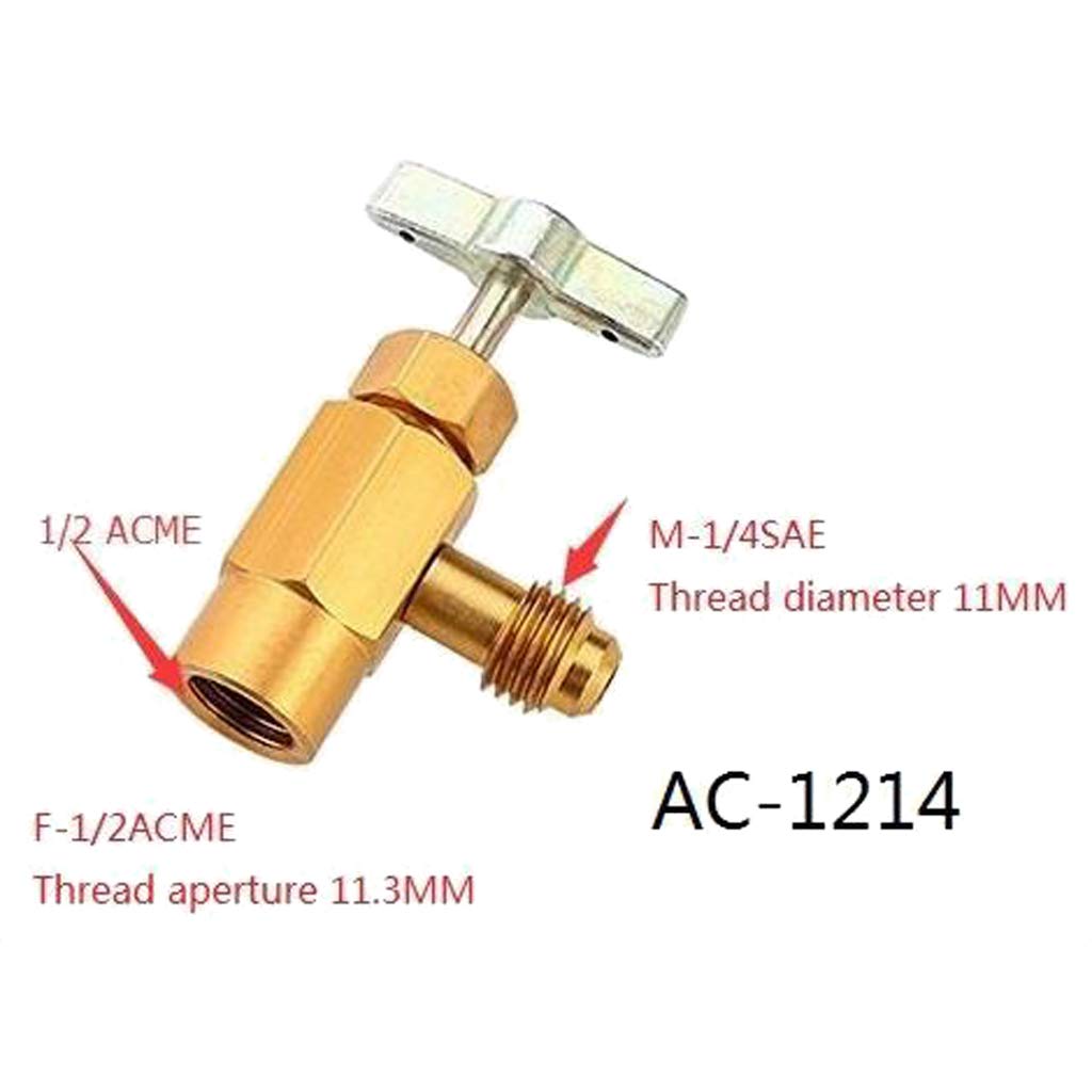 Auto A/C R134A Kältemittel Aufladen Schlauch Niedrigen Manometer Einfach Öffner Auto Klimaanlage Hafen Können klopfen Ventil flasche Adapter