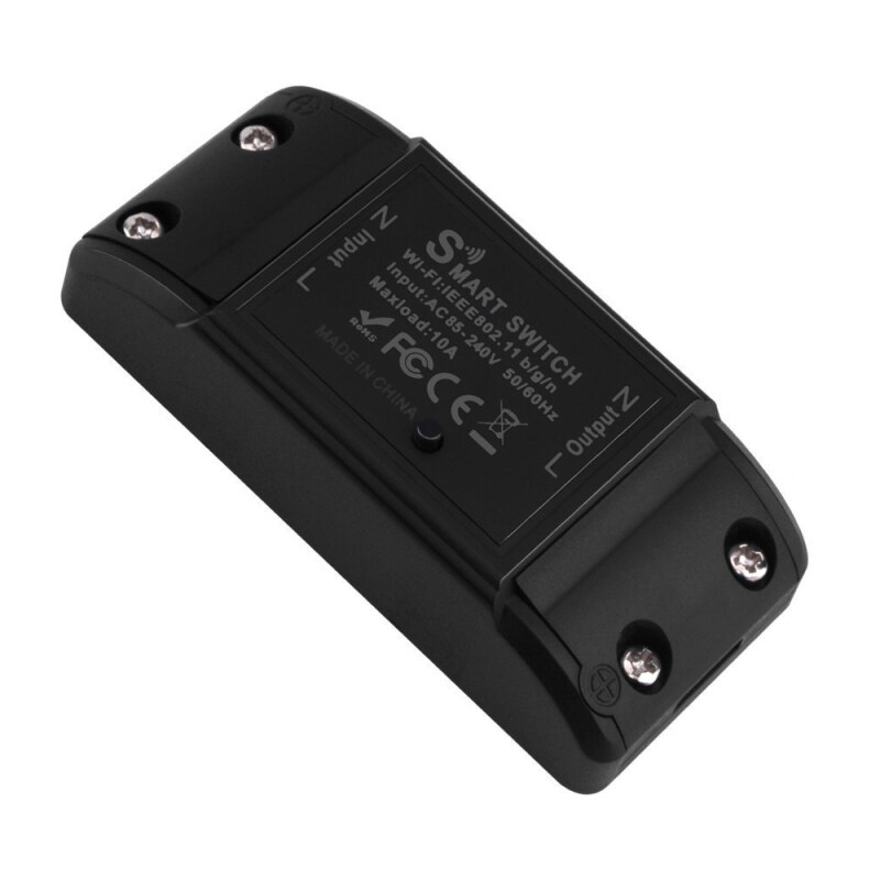 10A Tuya WiFi Smart Switch Breaker Timer Smart Home Automation For Alexa Google Home Universal Switch, Wireless Remote Control: Light Green