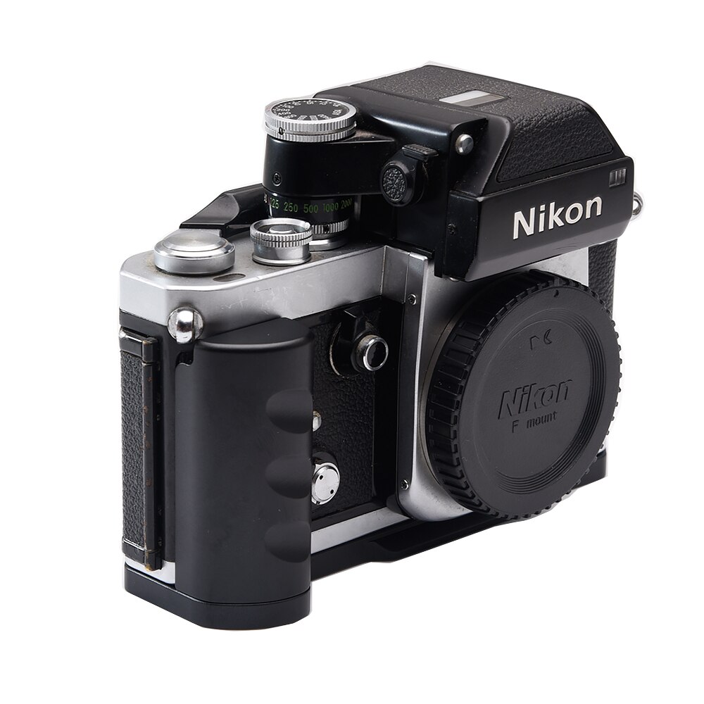 Quick Release Plaat Base Grip Handvat Voor Nikon F2 Camera Fit Arca Swiss Balhoofd