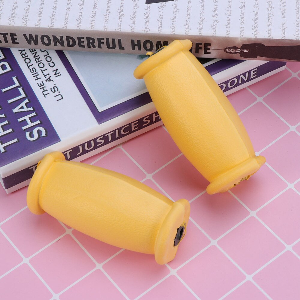 Een Paar Rubberen Kruk Hand Grip Sterke Krukken Handvat Vervangingen Krukken Accessoires (Grijs)