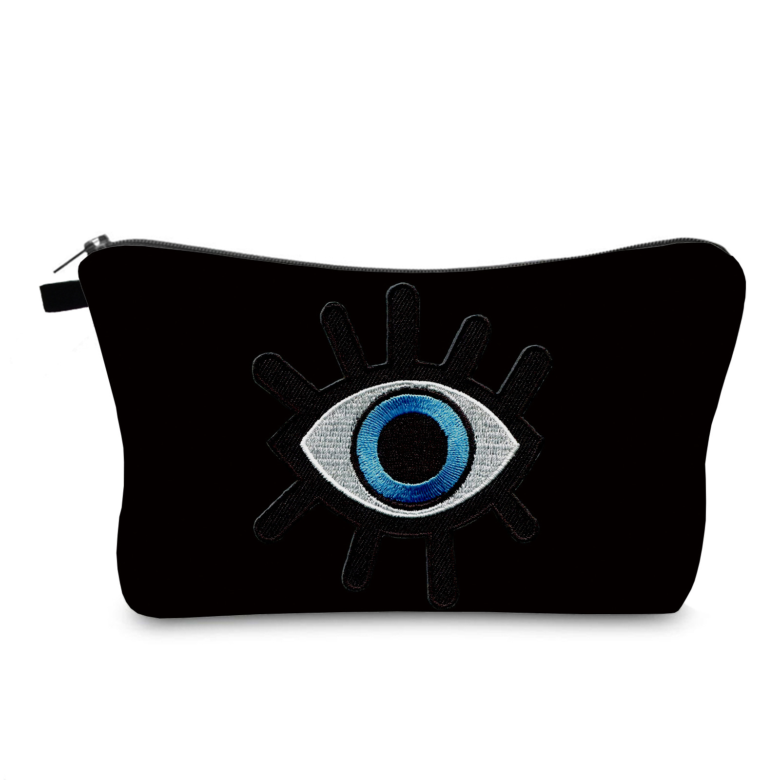 FUDEAM Turkish Blue Evil Eye Portable Women Travel Storage Bag Toiletry Organize Cosmetic Bag Waterproof Female Lucky MakeUp Bag: 15