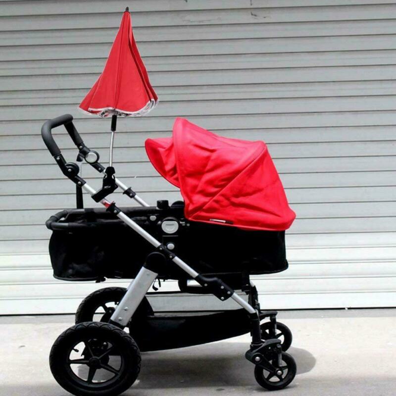Universal Baby Foldable Bendable Parasol Umbrella UV Protection Stroller Pram Buggy