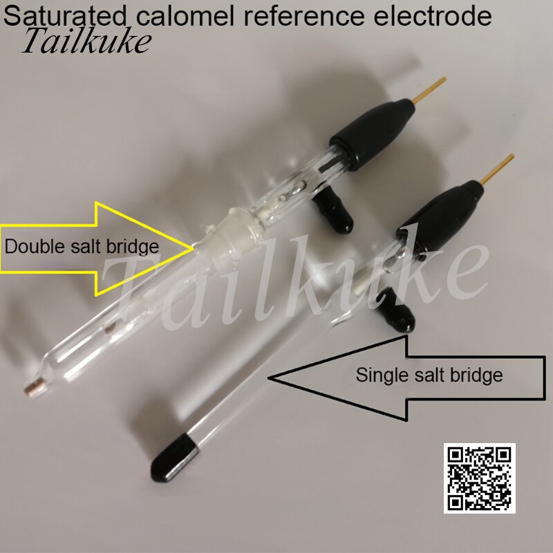 232 Saturated Calomel Reference Electrode Saturated Calomel Electrode Single/double Salt Bridge