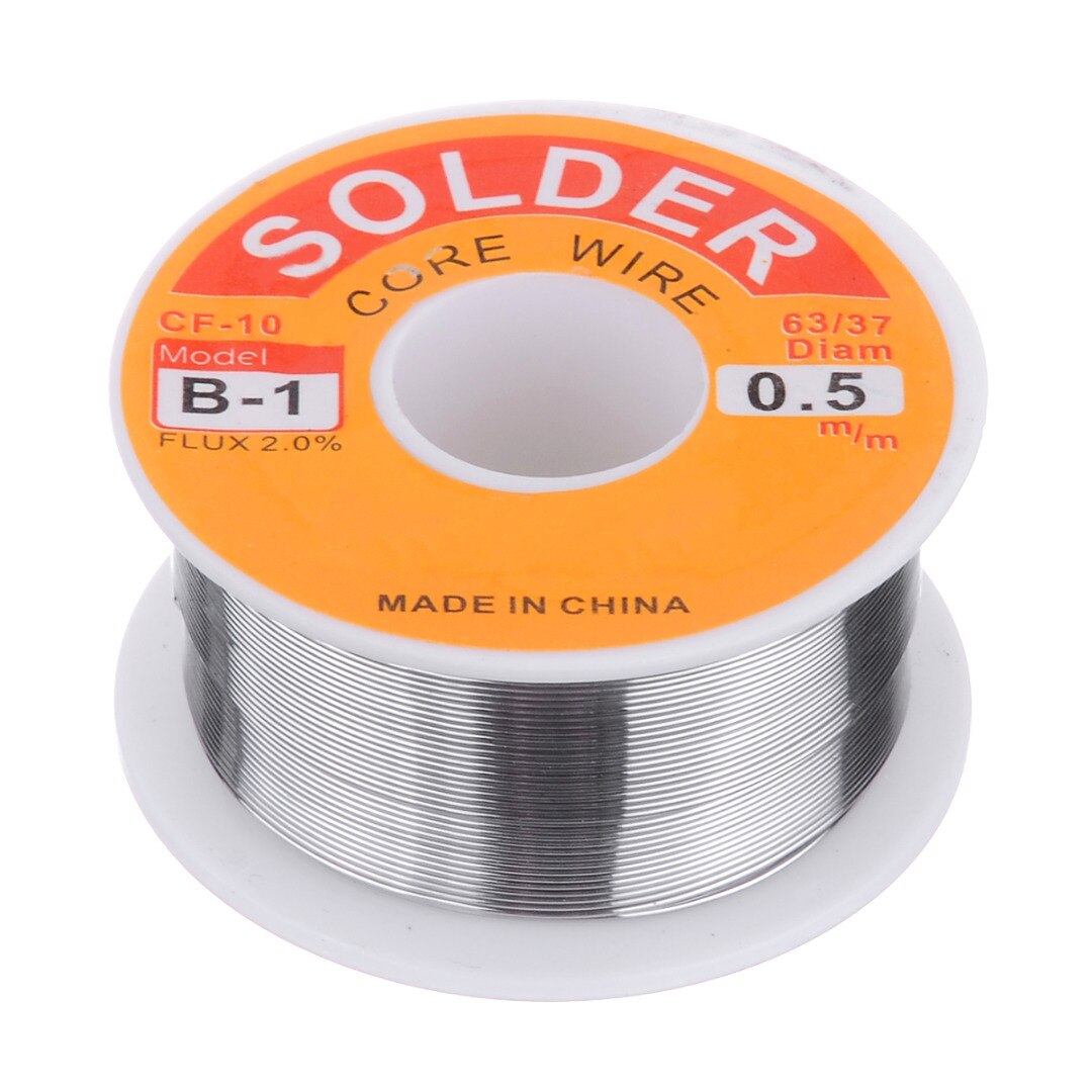 63/37 zinn Blei Solder Draht Kolophonium Kern Schweißen Eisen Draht Rolle rolle 0,5mm-2,0mm 50g/100g Für Löten Zubehör