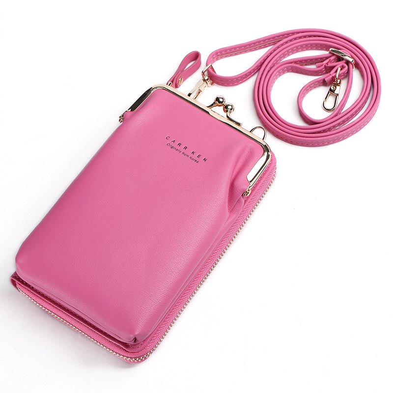 Crossbody saco do telefone das mulheres couro do plutônio pequeno portátil bolsa de ombro senhora marca moda mensageiro sacos embreagem sólida aleta feminina