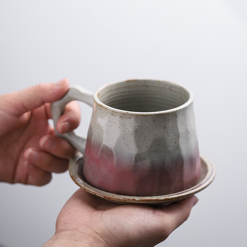 Retro keramisk kaffeservis japansk stil teservis 300ml