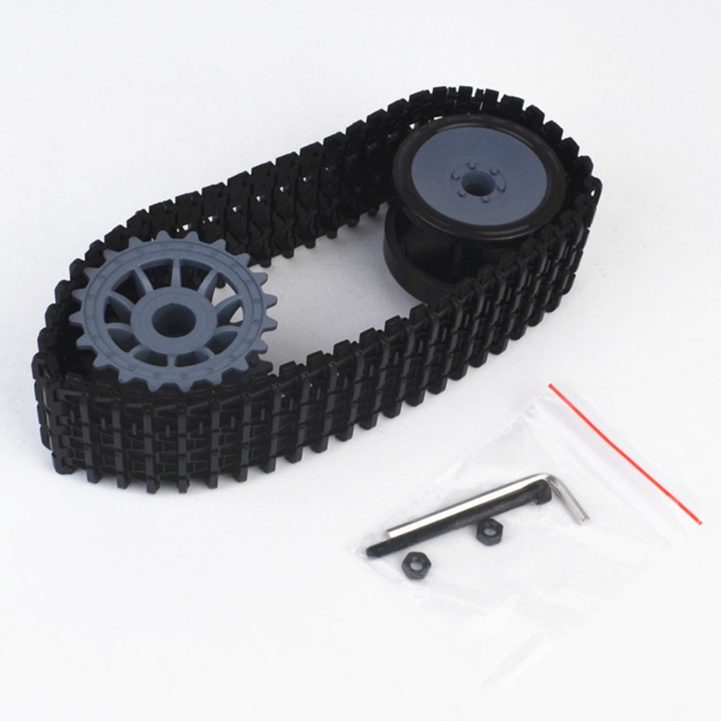 Crawler Track Tracker, Robot Chassis Platform Accessory for DIY Robot Car Tank Science Toy