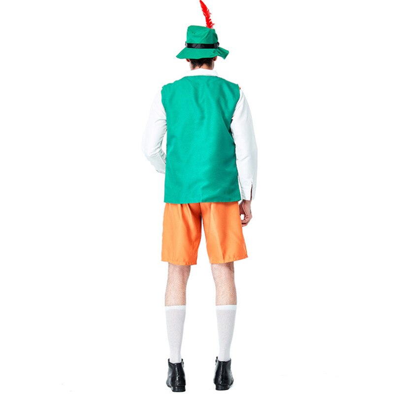 Oktoberfest kille kostym tyska bayerska öl outfits vuxna män oktoberfest kostymer