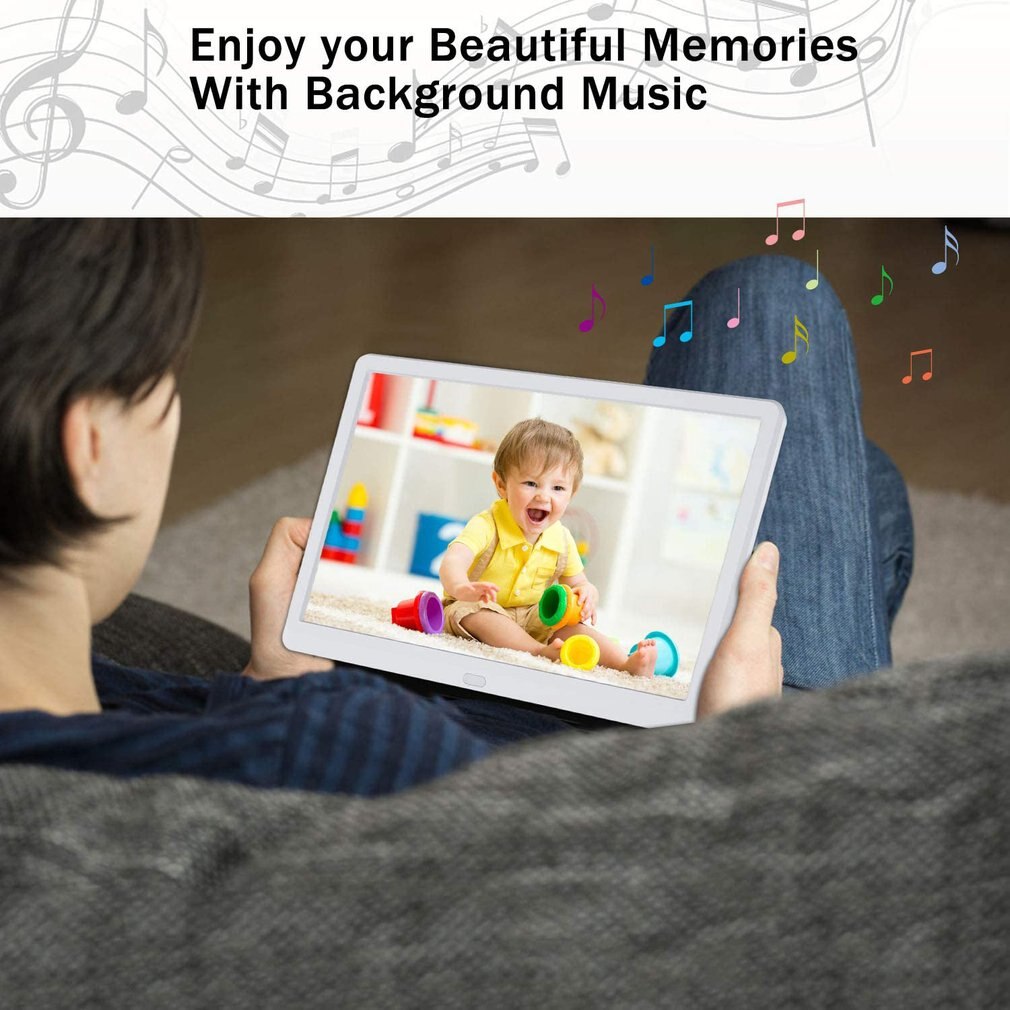 10 Inch Led Digitale Foto Elektronische Album Frame Met Automatische Slideshow En Ware Kleuren Lcd-scherm Video Spelen