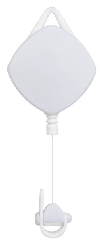 VR Cable Management Retractable Ceiling Pulley System For HTC Vive/Vive Pro/Oculus Rift/Oculus Quest2 Link Cable: 1pcs white