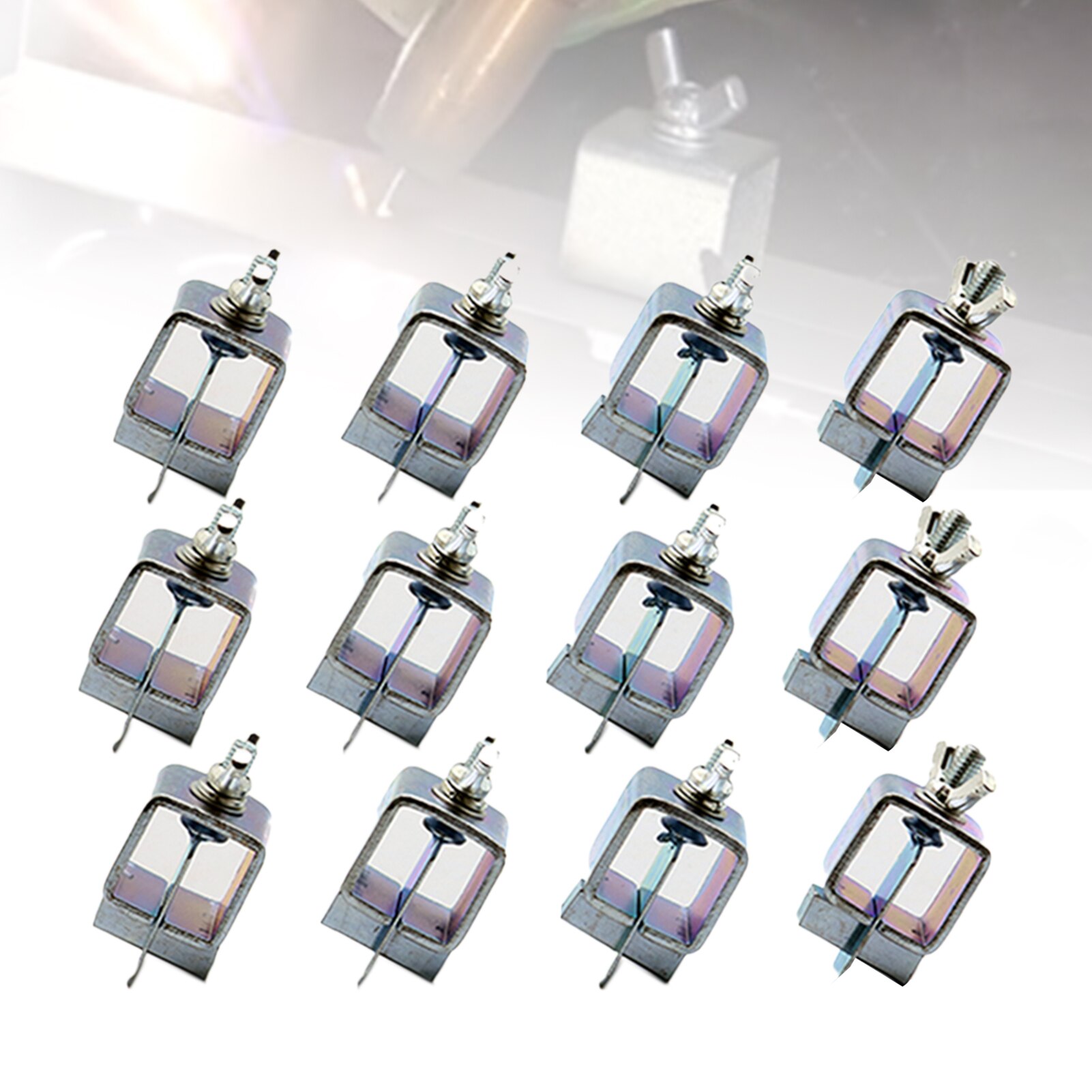 Lassen Houder 4 stks V Type Magnetische Lassen Klem Houder Verstelbare Magneet Lassen Armatuur V-Pads Handgereedschap Voor Deur Venster Tool Elektrode Houder