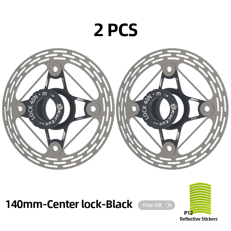 KACTUS-Freins hydrauliques pour vélo de route et VTT, disques de frein flottants, rotor creux à verrouillage central, 6 boulons, 140mm, 160mm, 180mm, 203mm: Rouge