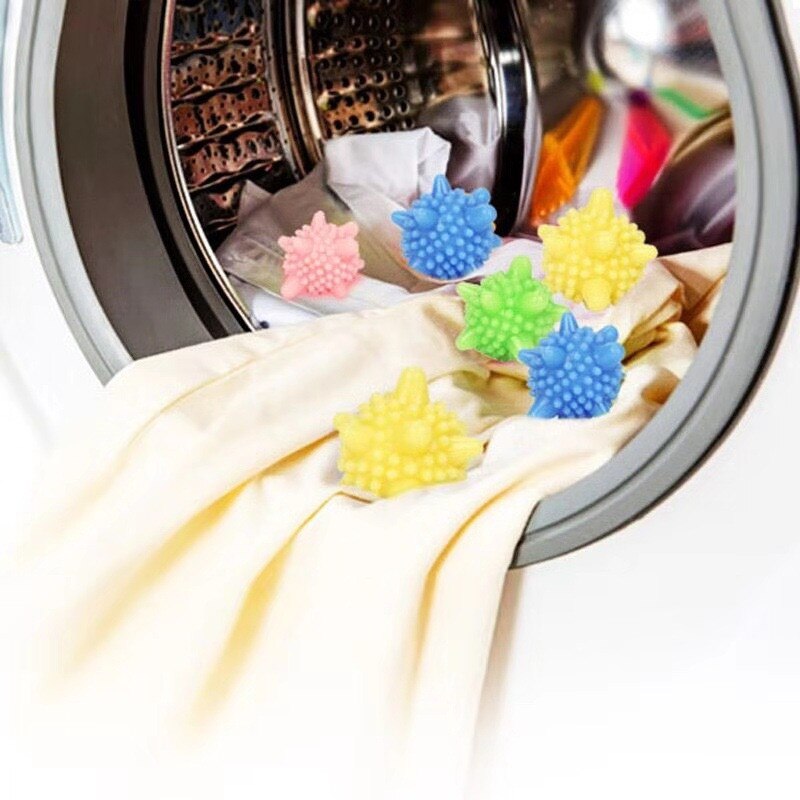 Anti-winding Solid Laundry Balls Large Reusable Rubber Washing Ball Strong Decontamination Cleaning Products Clothes Protection