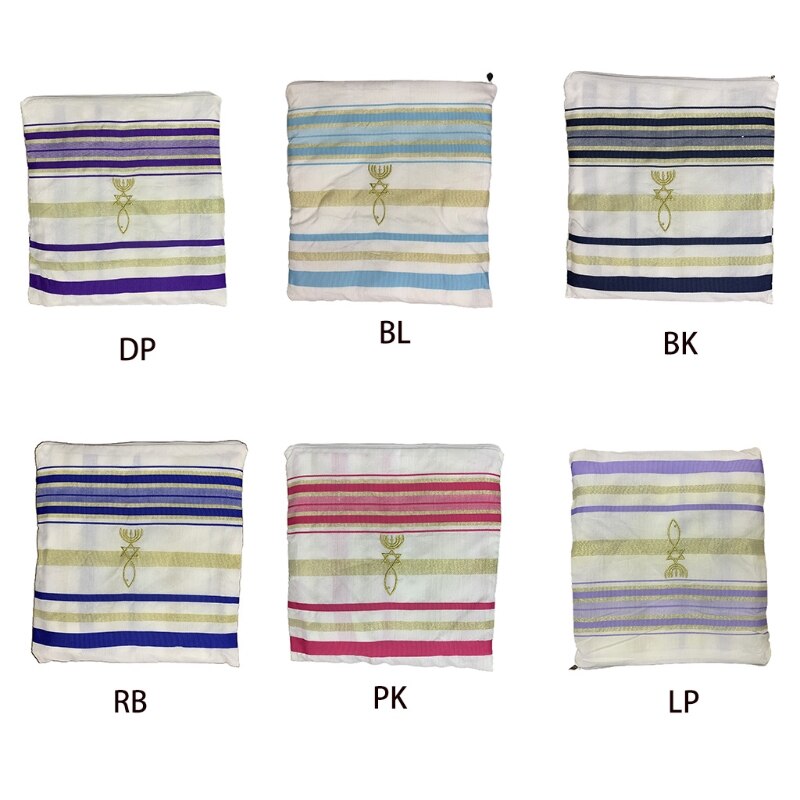 Messiansk tallit bönesjal för kvinnor och män tallit bönesjal talitnia