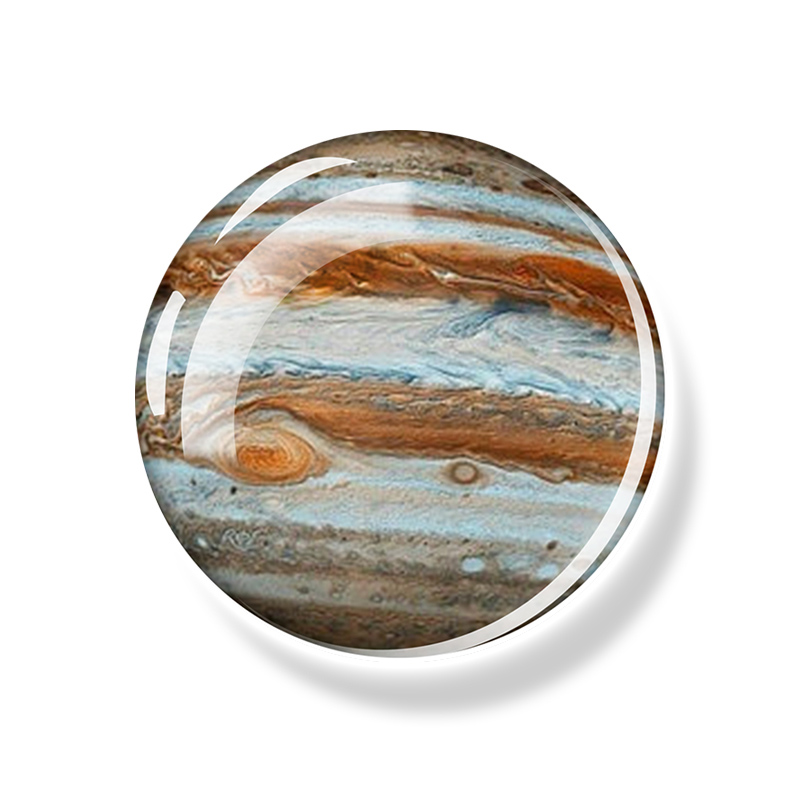 Solar System Luminous Magnet Fridge Planet Universe Outer Space Refrigerator Magnets Stickers Glass Glow In The Dark Home Decor