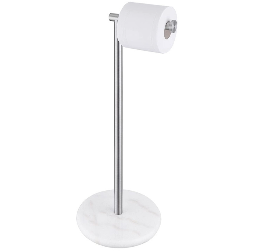 Toilet paper towel rack with storage rack Roll pap... – Grandado