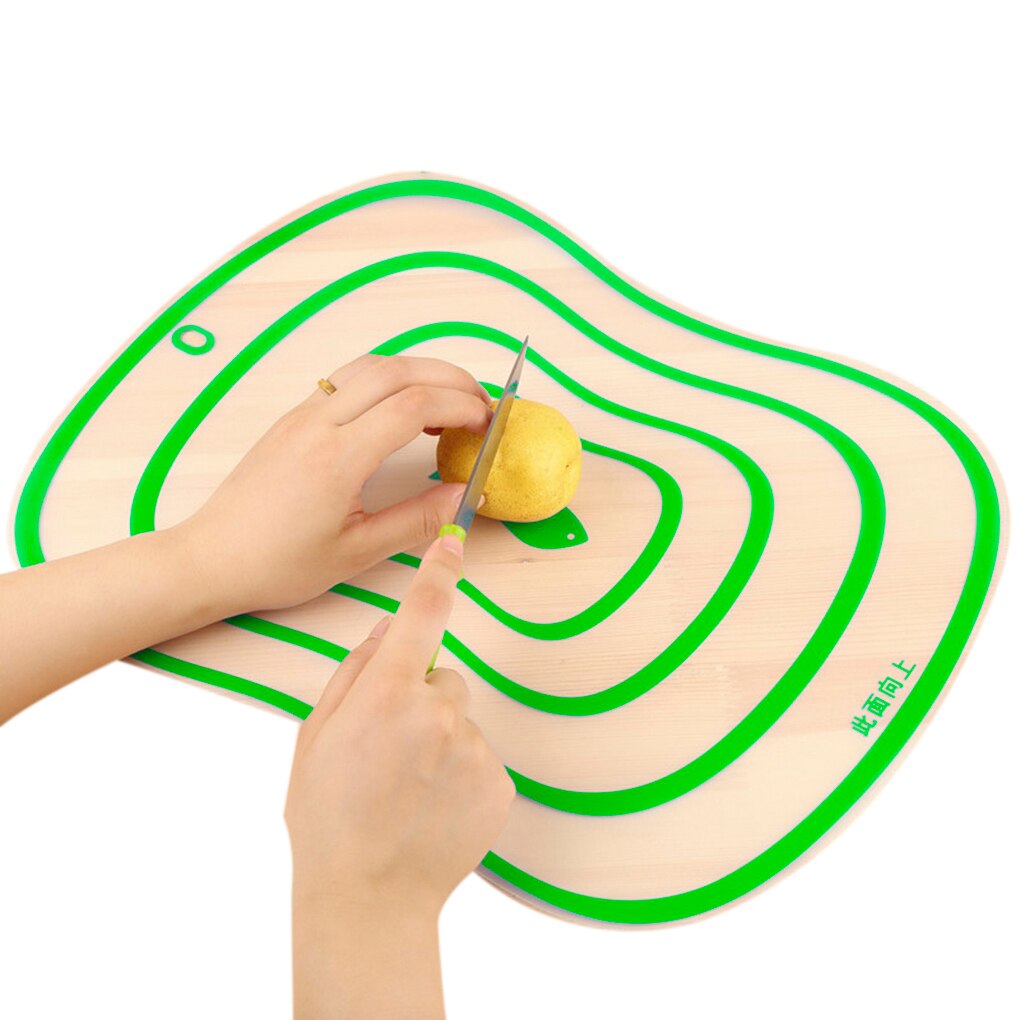 Flexible Transparent Cutting Board Kitchen PP Cutting Boards Classification Chopping Board: as picture2 / 42x31.5cm